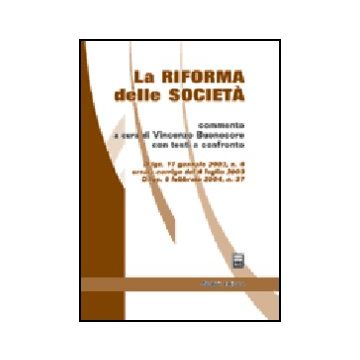 La Riforma Delle Societa'  - Buonocore V.  - Giuffre' - 9788814109768