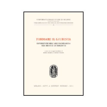 Formare Il Giurista - Di Renzo Villata M. G.  - Giuffre' - 9788814110085