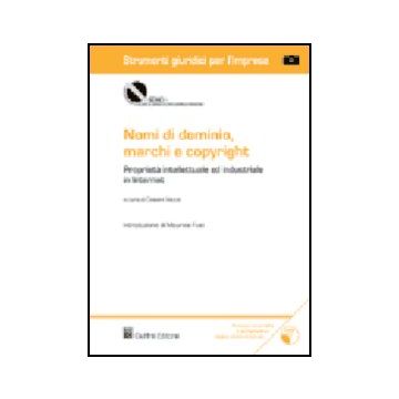 Nomi Di Dominio, Marchi E Copyright. Proprieta' Intellettuale Ed Industriale  Internet. Con Cd-rom - Vacca' C.  - Giuffre' - 9788814113543