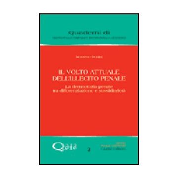 Volto Attuale Dell'illecito Penale. La Democrazia Penale Tra Differenziazione E  Sussidiarieta' - Donini Massimo - Giuffre' - 9788814113895