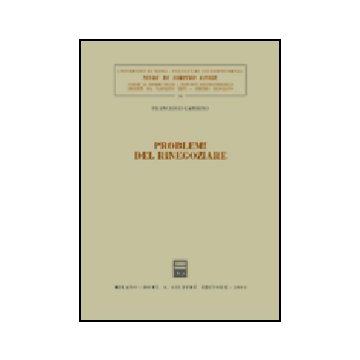 Problemi Di Rinegoziare - Gambino Francesco - Giuffre' - 9788814115318