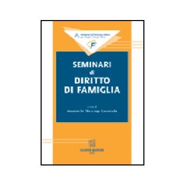 Seminari Di Diritto Di Famiglia - De Tilla M. ; Operamolla U.  - Giuffre' - 9788814118678
