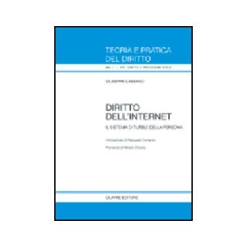Diritto Dell'internet. Il Sistema Di Tutele Della Persona - Cassano Giuseppe - Giuffre' - 9788814119415