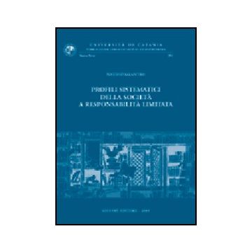 Profili Sistematici Della Societa A Responsabilita Limitata - Salanitro Niccolo' - Giuffre' - 9788814120985