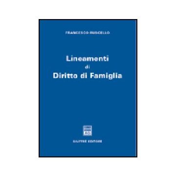 Lineamenti Di Diritto Di Famiglia - Ruscello Francesco - Giuffre' - 9788814121241