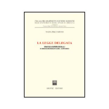 La Legge Delegata. Vincoli Costituzionali E Discrezionalita' Del Governo  - Maccabiani Nadia - Giuffre' - 9788814122699