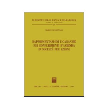 Rappresentazioni E Garanzie Nei Conferimenti D'azienda In Societa' Per Azioni - Cassottana Marco - Giuffre' - 9788814123474