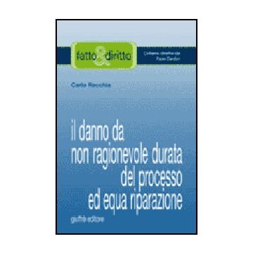 Il Danno Da Non Ragionevole Durata Del Processo Ad Equa Riparazione  - Recchia Carlo - Giuffre' - 9788814124891