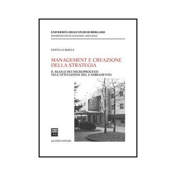 Management E Creazione Della Strategia - La Rocca Santa - Giuffre' - 9788814130717