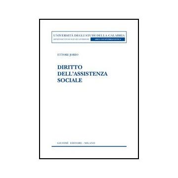 Diritto Dell'assistenza Sociale - Jorio Ettore - Giuffre' - 9788814133138