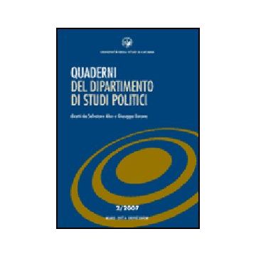 Quaderni Del Dipartimento Di Studi Politici (2007) - Aleo S. ; Barone G.  - Giuffre' - 9788814134777