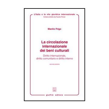 La Circolazione Internazionale Dei Beni Culturali. Diritto Internazionale, Diritto  Comunitario E Diritto Interno  - Frigo Manlio - Giuffre' - 9788814135712