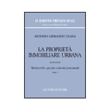 La Proprieta' Immobiliare Urbana  Tutela Civile E Penale E Risvolti Processuali