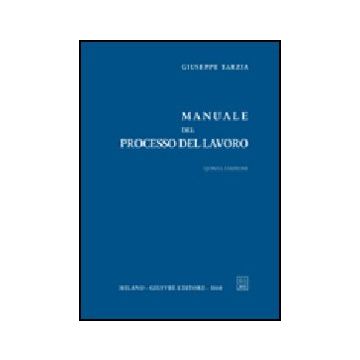 Manuale Del Processo Del Lavoro