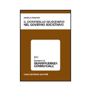 Il Controllo Giudiziario Nel Governo Societario 