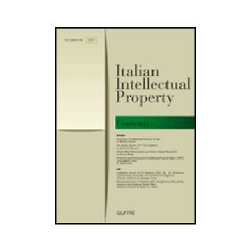 Italian Intellectual Property (2007)