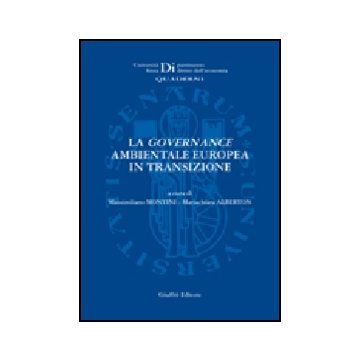 La Governance Ambientale Europea In Transizione 