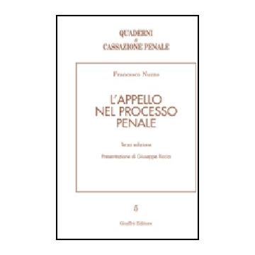 L' Appello Nel Processo Penale 