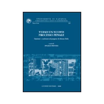 Verso Un Nuovo Processo Penale. Opinioni A Confronto Sul Progetto Di Riforma Dal Dalia. Atti Del Convegno (catania, 18-19 Novembre 2005)