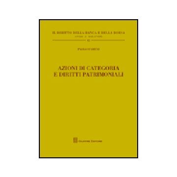 Azioni Di Categoria E Diritti Patrimoniali