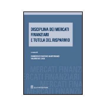Disciplina Dei Mercati Finanziari E Tutela Del Risparmio