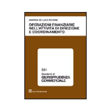 Operazioni Finanziarie Nell'attivita' Di Direzione E Coordinamento
