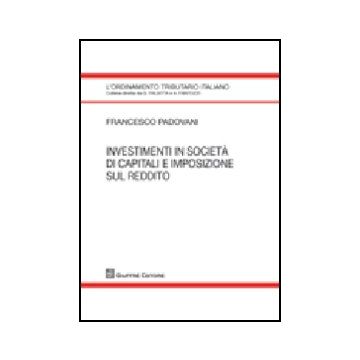 Investimenti In Societa' Di Capitali E Impostazione Sul Reddito