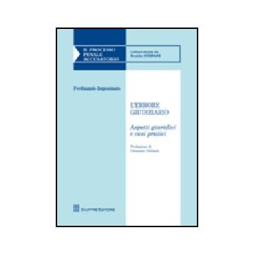 L' Errore Giudiziario. Aspetti Giuridici E Casi Pratici 