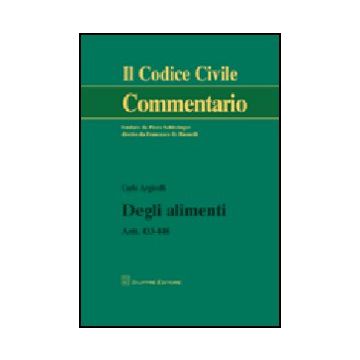 Degli Alimenti. Artt. 433-448