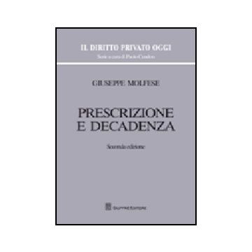 Prescrizione E Decadenza