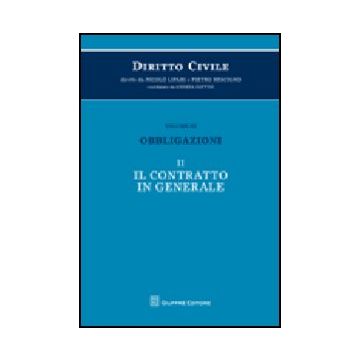 Diritto Civile Obbligazioni. Il Contratto In Generale