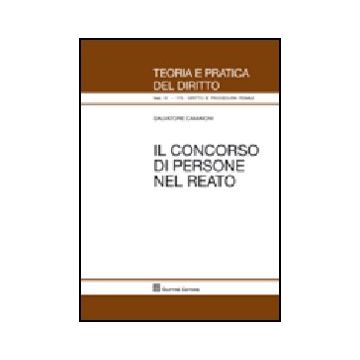 Il Concorso Di Persone Nel Reato 