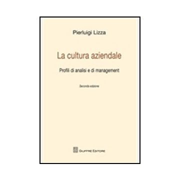 La Cultura Aziendale. Profili Di Analisi E Di Management  - Lizza Pierluigi - Giuffre' - 9788814157196