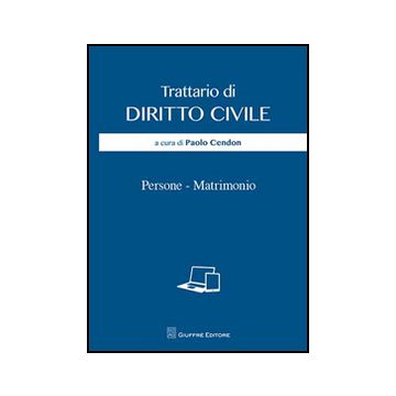 Persone. Matrimonio - Cendon P.  - Giuffre' - 9788814186653