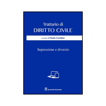 Separazione E Divorzio - Cendon P.  - Giuffre' - 9788814186677