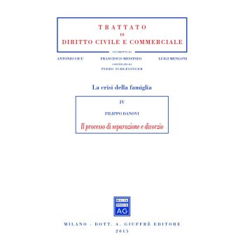 Il Processo Di Separazione E Divorzio  - Danovi Filippo - Giuffre' - 9788814201028