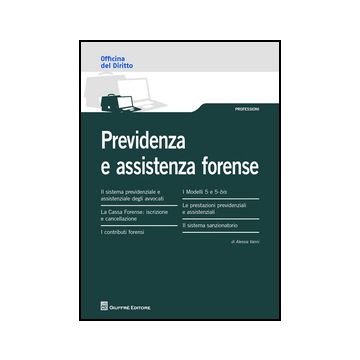 Previdenza E Assistenza Forense - Vanni Alessia - Giuffre' - 9788814201684