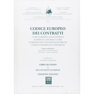 Codice Europeo Dei Contratti Dei Contratti Di Servizi -  - Giuffre' - 9788814202100