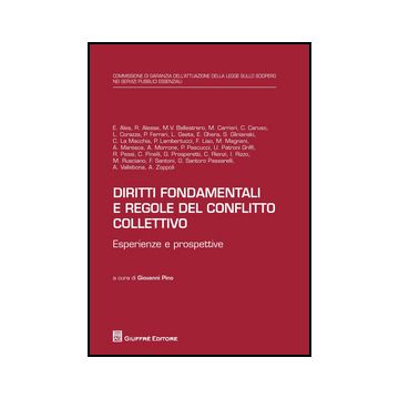 Diritti Fondamentali E Regole Del Conflitto Collettivo. Esperienze E Prospettive - Pino G.  - Giuffre' - 9788814206184
