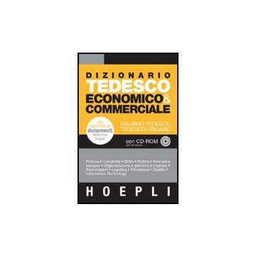 Dizionario Tedesco Di Economia & Finanza. Tedesco-italiano. Italiano-tedesco + Cd-rom