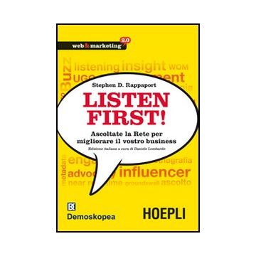 Listen First! Ascoltate La Rete Per Migliorare Il Vostro Business