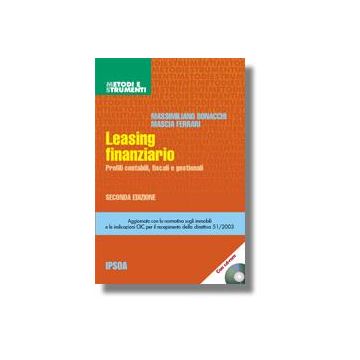 Leasing Finanziario - Bonacchi Massimiliano; Ferrari Mascia - Ipsoa - 9788821725456