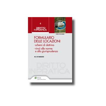 Formulario Delle Locazioni. Con Cd-rom - Di Marzio Mauro - Ipsoa - 9788821730450
