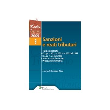 Sanzioni E Reati Tributari - Zizzo Giuseppe - Ipsoa - 9788821731198