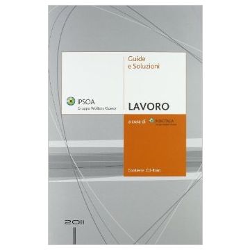 Lavoro. Con Cd-rom -  - Ipsoa - 9788821735141