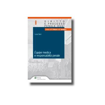 Equipe Medica E Responsabilita' Penale - Gizzi Lucia - Ipsoa - 9788821736544