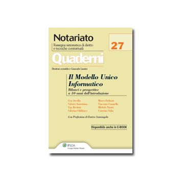 Il Modello Unico Informatico  -  - Ipsoa - 9788821736926