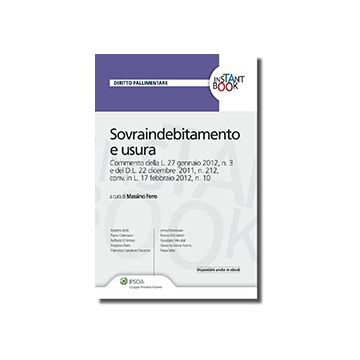 Sovraindebitamento E Usura -  - Ipsoa - 9788821738364