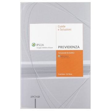 Previdenza. Con Cd-rom - Bussino Temistocle - Ipsoa - 9788821738647