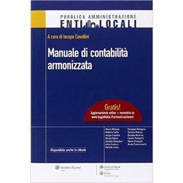 Manuale Di Contabilita Armonizzata - Cavallini J.  - Ipsoa - 9788821746109